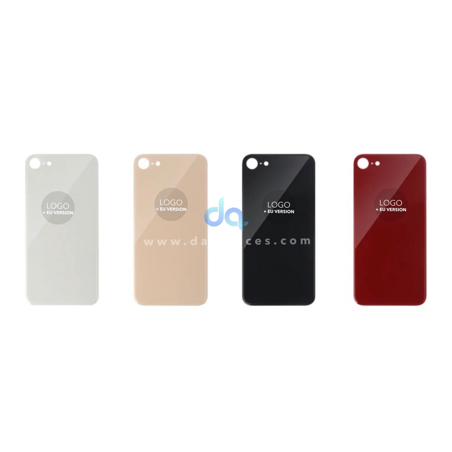 Vitre arrière grand trou iPhone 8