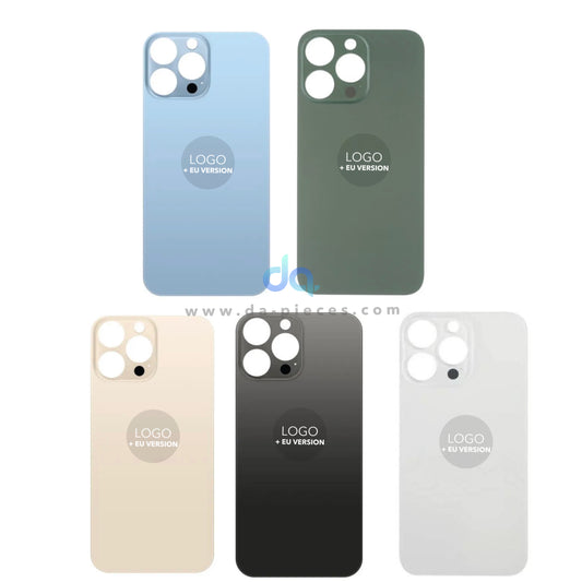 Vitre arrière grand trou iPhone 13 Pro