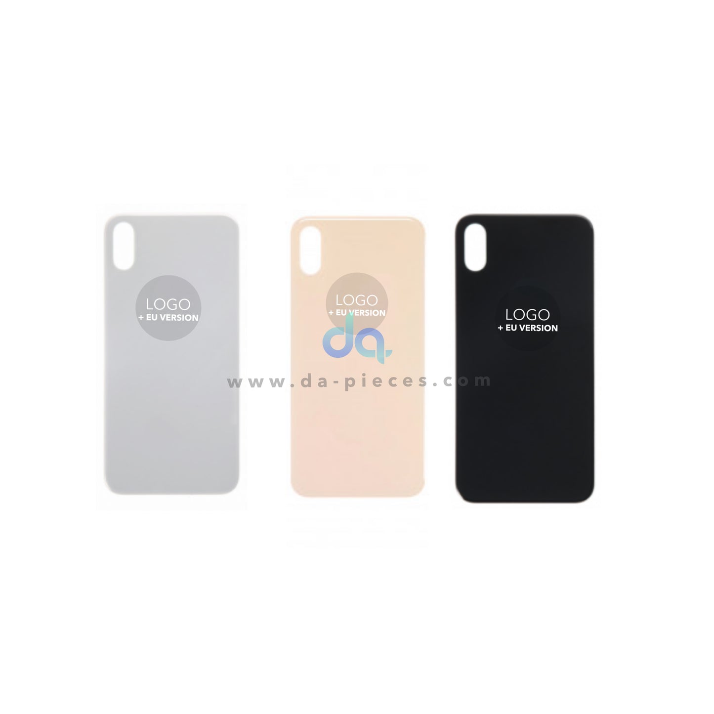 Vitre arrière grand trou iPhone XS