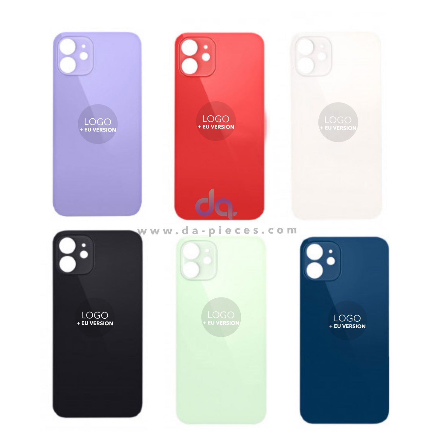 Vitre arrière grand trou iPhone 12 Mini