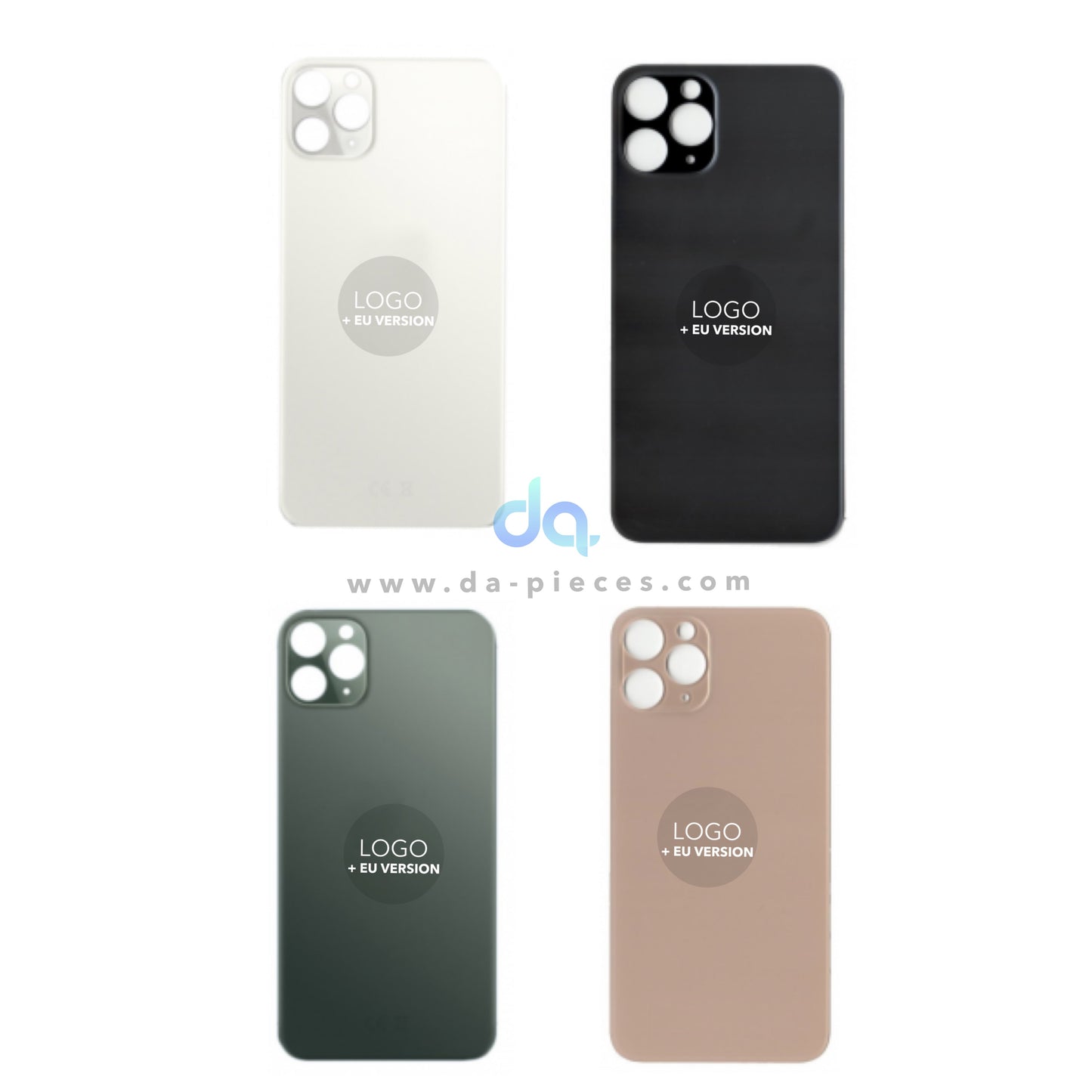 Vitre arrière grand trou iPhone 11 Pro Max
